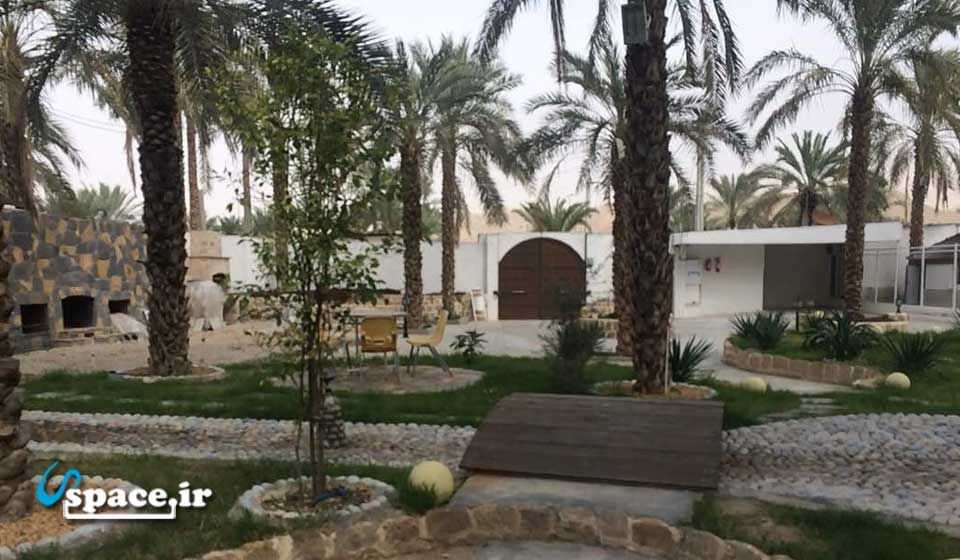 نمای محوطه اقامتگاه سهیل - بوشهر - روستای نی نیزک
